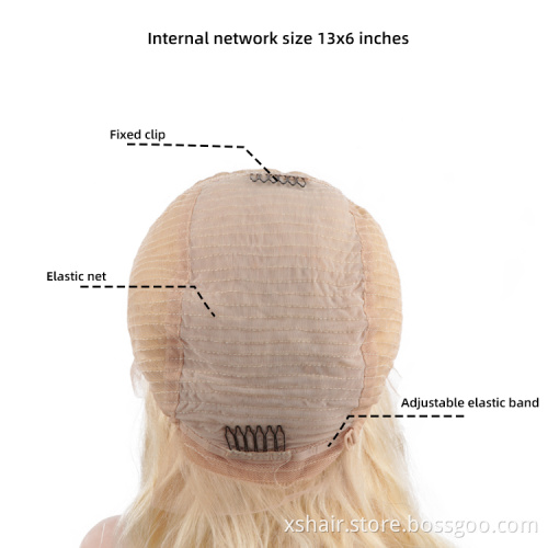 Virgin Blonde 613 Full Lace Wig  Human Hair Wigs Lace Front Wholesales Virgin Hair Wig Vendors